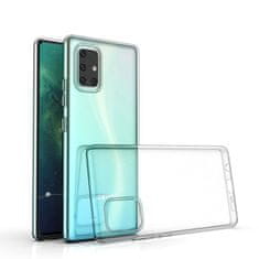 MobilMajak Obal / kryt pre Samsung Galaxy A71 transparentný - CLEAR Case 2mm