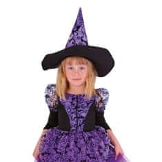 Rappa Detský kostým čarodejnica fialová (S)