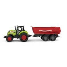 Rappa Traktor so zvukom a svetlom s červenou vlečkou