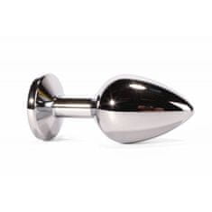 BOSS Secret Shine Metal Butt Plug Black M