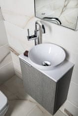 SAPHO , ASTER keramické umývadlo na dosku 28x28x11 cm, biela, AR499