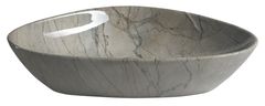 SAPHO Sapho, DALMA keramické umývadlo 58,5x14x39 cm, grigio, MM213