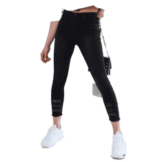 Dstreet Dámske džínsové nohavice POSSEY čierna uy0895 s34