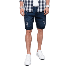 OMBRE Pánske džínsové šortky DELILAH jeans MDN108657 L