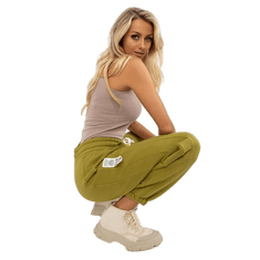 FANCY Dásmke jogger tepláky AILENE olivové FA-DR-8056.43P_390607 L-XL