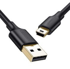 shumee USB - mini USB kábel 480 Mbps 1,5 m čierny