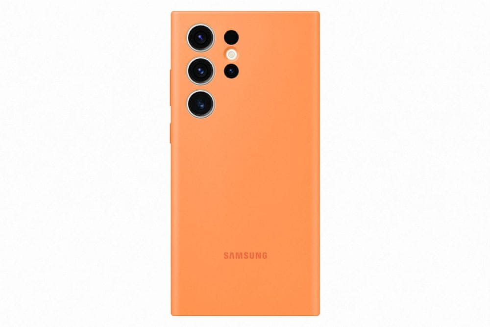 SAMSUNG Silicone Case Galaxy S23 Ultra, Orange EF-PS918TOEGWW