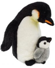 Hollywood Plyšový tučniak s mláďaťom - Authentic Edition - 22 cm 