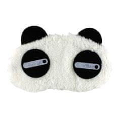 Northix Sneaky Panda, Fluffy Sleep Maska na cestovanie a relax 