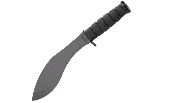 KA-BAR® KB-1280 Combat Kukri mačeta 21,6 cm, čierna, Kraton, nylonové puzdro