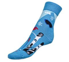 Ponožky Lyže-snowboard - 39-42 - modrá
