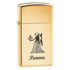 ISSI Zapaľovač ZIPPO s gravírovaním znamením: Panna (ZAP-022)