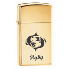 ISSI Zapaľovač ZIPPO s gravírovaním znamením: Ryby (ZAP-022)