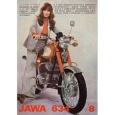Retro Cedule Ceduľa Jawa 634