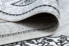 Dywany Łuszczów Kusový koberec Gloss 8490 52 Ornament ivory/grey 80x150