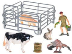 Mikro Trading Býk Zoolandia s hospodárskymi zvieratami a príslušenstvom v krabici