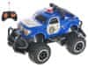 R/C auto off-road polícia 14cm 27MHz plne funkčné na batérie so svetlom