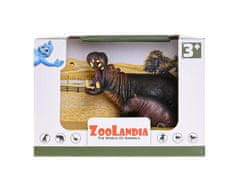Mikro Trading Zoolandia Hroch s mláďaťom 5-12 cm v krabici