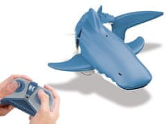 Mikro Trading R/C žralok biely 34 cm na 2,4GHz batériu s USB nabíjaním v krabici