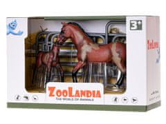 Mikro Trading Kôň Zoolandia so žriebätom a príslušenstvom