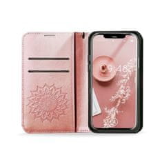 MobilMajak Puzdro / obal pre Samsung Galaxy A12 ružové - kniha Forcell MEZZO