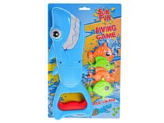 Mikro Trading Sun Fun Water Game, Žralok + 4 ryby na karte