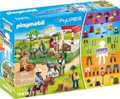 Playmobil 70978 Moje postavy: ranč s koňmi