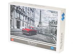 Mikro Trading Puzzle 70x50 cm Červené auto 1000 dielikov v krabici