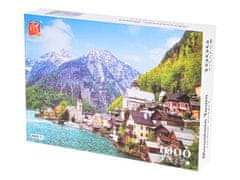 Mikro Trading Puzzle 70x50 cm Horské mesto 1000 dielikov v krabici