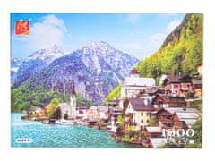 Mikro Trading Puzzle 70x50 cm Horské mesto 1000 dielikov v krabici