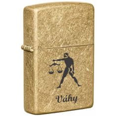 ISSI Zapaľovač ZIPPO s gravírovaním znamením: Váhy (ZAP-023)