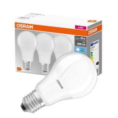 Osram 3x LED žiarovka E27 A60 8,5W = 60W 806lm 4000K Neutrálna biela 300°