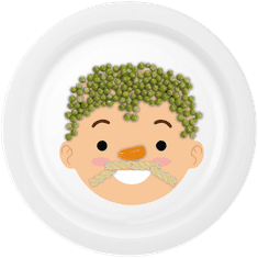 Dooky Tanier Happy Plate