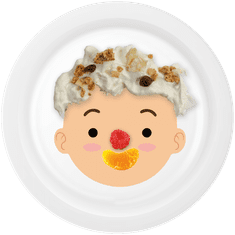 Dooky Tanier Happy Plate