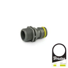 Bradas Adaptér 3/4" vonk. závit LIME zvýš.pr.POWER JET LE-2186