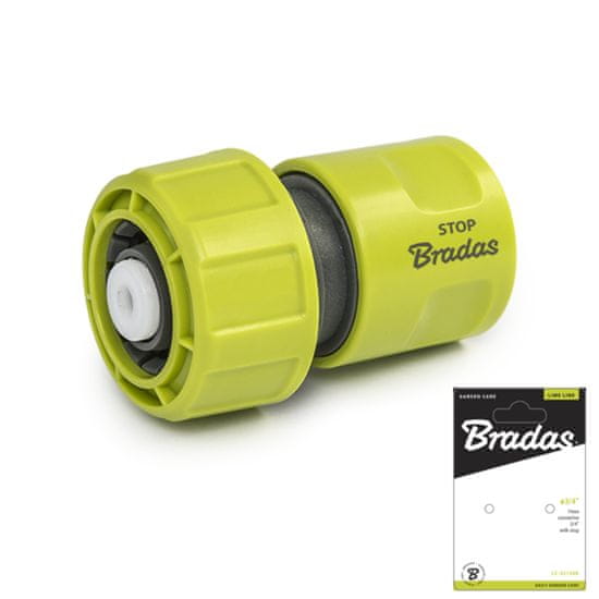 Bradas Rýchlospojka PVC 3/4" STOP LIME LE-02150K