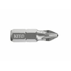 KITO Bit krížový 20ks, PZ1x25mm, Gripp, krabička, S2, KITO