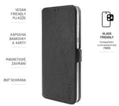 FIXED Tenké puzdro typu kniha Topic pre Xiaomi Redmi 12C FIXTOP-1088-BK, čierne