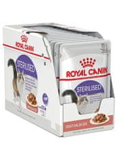 shumee ROYAL CANIN FHN Sterilizované v omáčke - mokré krmivo pre dospelé mačky - 12x85g
