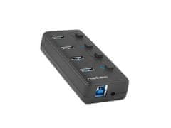 shumee Hub NATEC Mantis 2 NHU-1557 (4x USB 3.0; čierny)