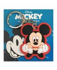 Hollywood 2D kľúčenka - Mickey Mouse (hlava) - Disney - 5 cm