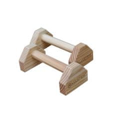 Master Push Up Bar - podpera na kliky drevené stálky 30 x 13 x 10,5 cm