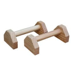 Master Push Up Bar - podpera na kliky drevené stálky 30 x 13 x 10,5 cm