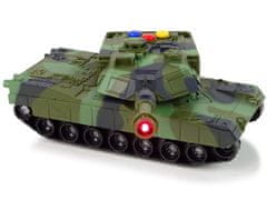 Lean-toys Vojenský tank 1:32 Moro Sound Light