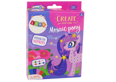 Lean-toys DIY Farebná mozaika Pony Patching Set