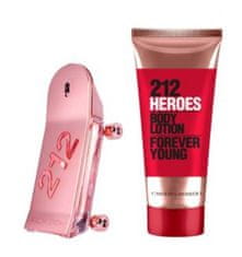 Carolina Herrera 212 Heroes Femme – EDP 50 ml + telové mlieko 100 ml