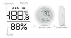 Moes ZigBee Tuya snímač vlhkosti a teploty s LCD displejom