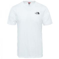 The North Face Tričko biela XXL M SS Simple Dome Tee