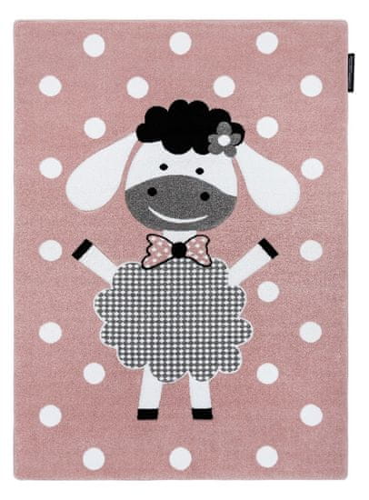 Dywany Łuszczów Detský kusový koberec Petit Dolly sheep pink