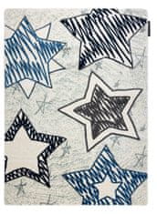 Dywany Łuszczów Detský kusový koberec Petit Stars blue 120x170